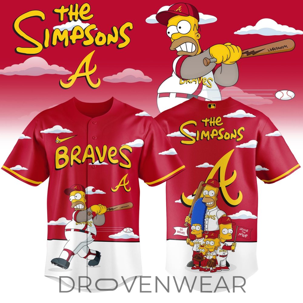 Atlanta Braves X The Simpsons 2026 Limited Edition Jersey