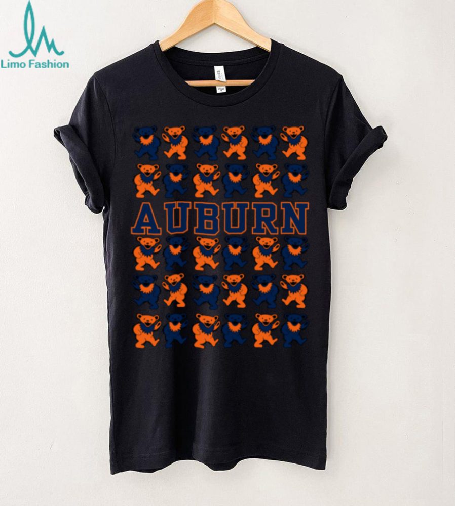 Auburn Grateful Dead Dancing Bears Logo Shirt - Image 2