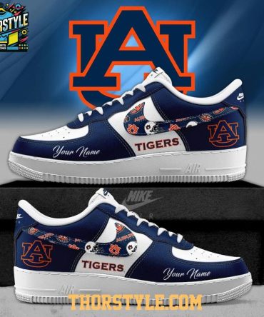 Auburn Tigers Freedom War Eagle 2025 Personalized Air Force 1 Shoes