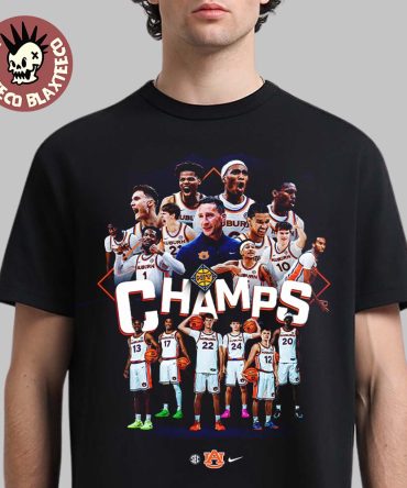 Auburn Tigers Men'S Basketball 2026 Nit Champions Team Members T-Shirt