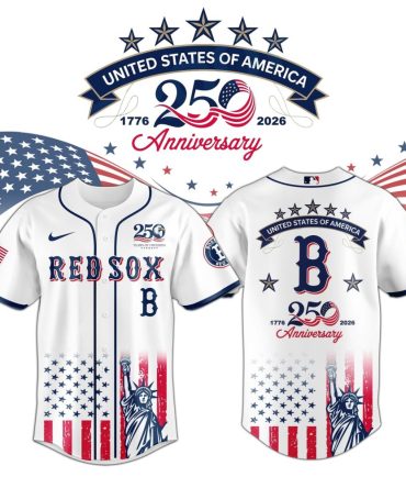 Boston Red Sox Special America’S 250Th Anniversary Limited Edition Jersey
