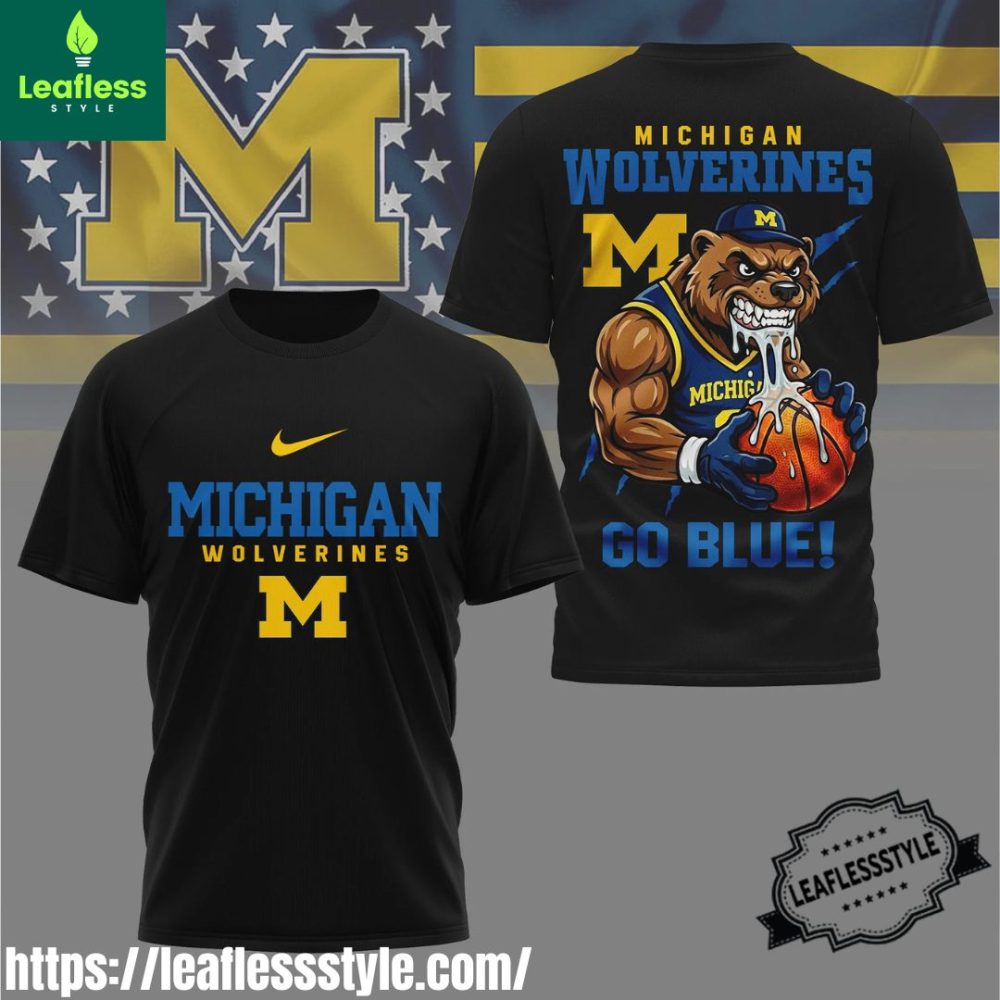 Michigan Wolverines Ncaa Gameday Basketball Shirt