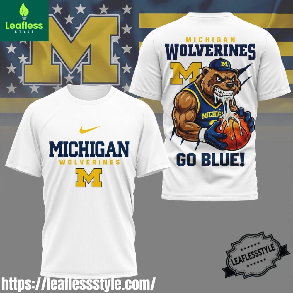 Michigan Wolverines Ncaa Gameday Basketball Shirt
