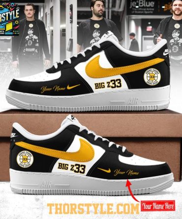 Boston Bruins Zdeno Chara 2026 Night Personalized Air Force 1 Shoes