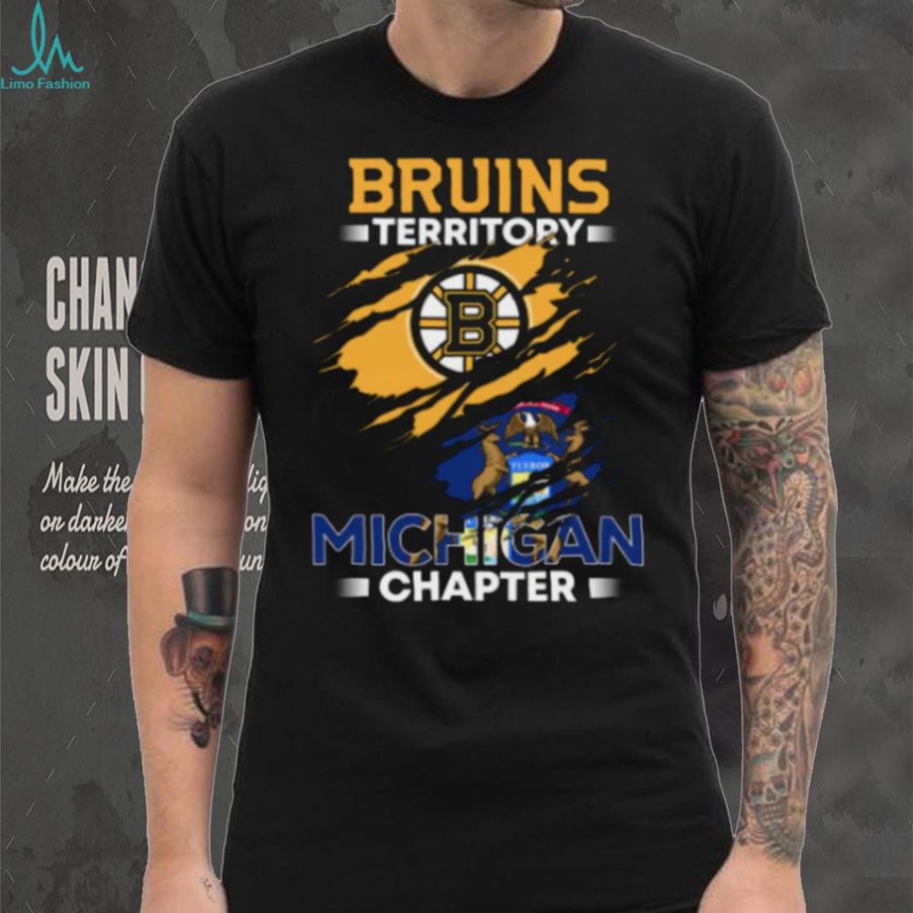 Bruins Territory B Michigan Chapter Shirt - Image 2