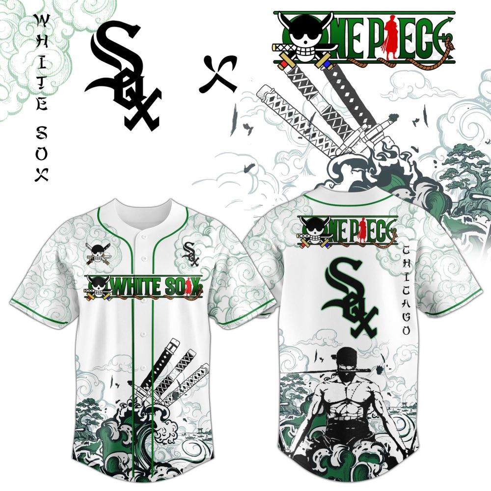 Chicago White Sox X Zoro Ronin Emerald Wave Limited Edition Jersey
