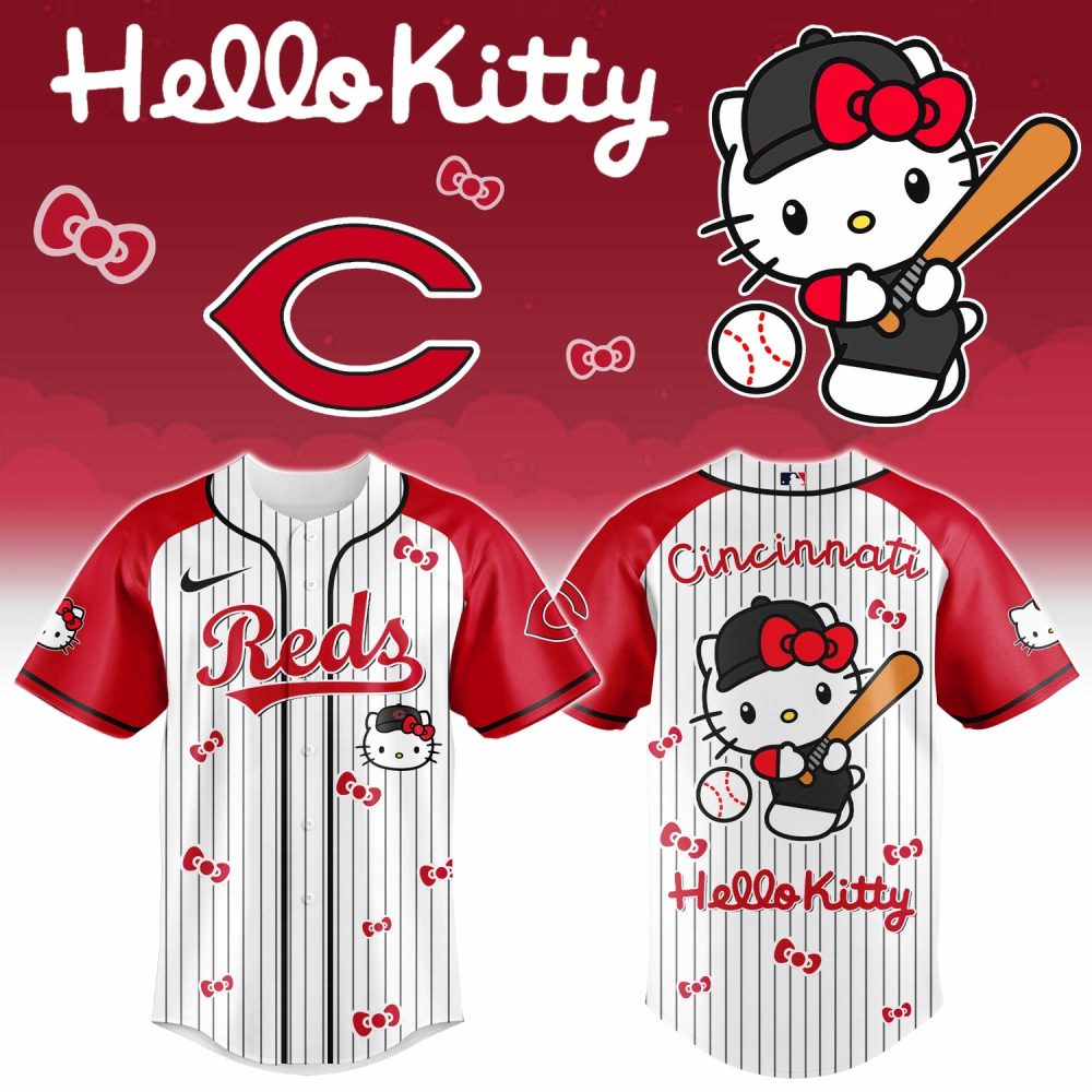 Cincinnati Reds X Hello Kitty 2026 Limited Editions Jersey