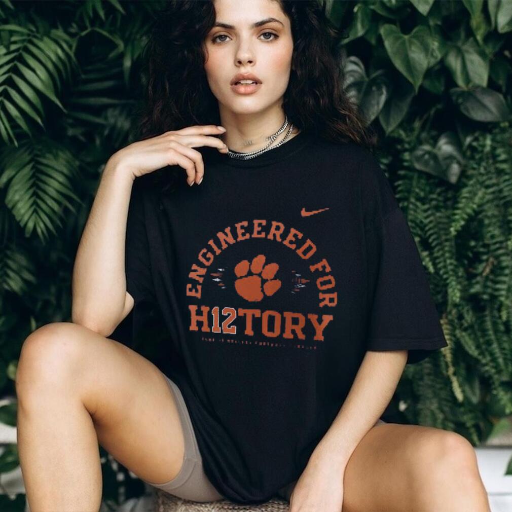 Clemson Tigers 2025 College Football Playoff Bound Engineered For History Men'S Nike College T Shirt