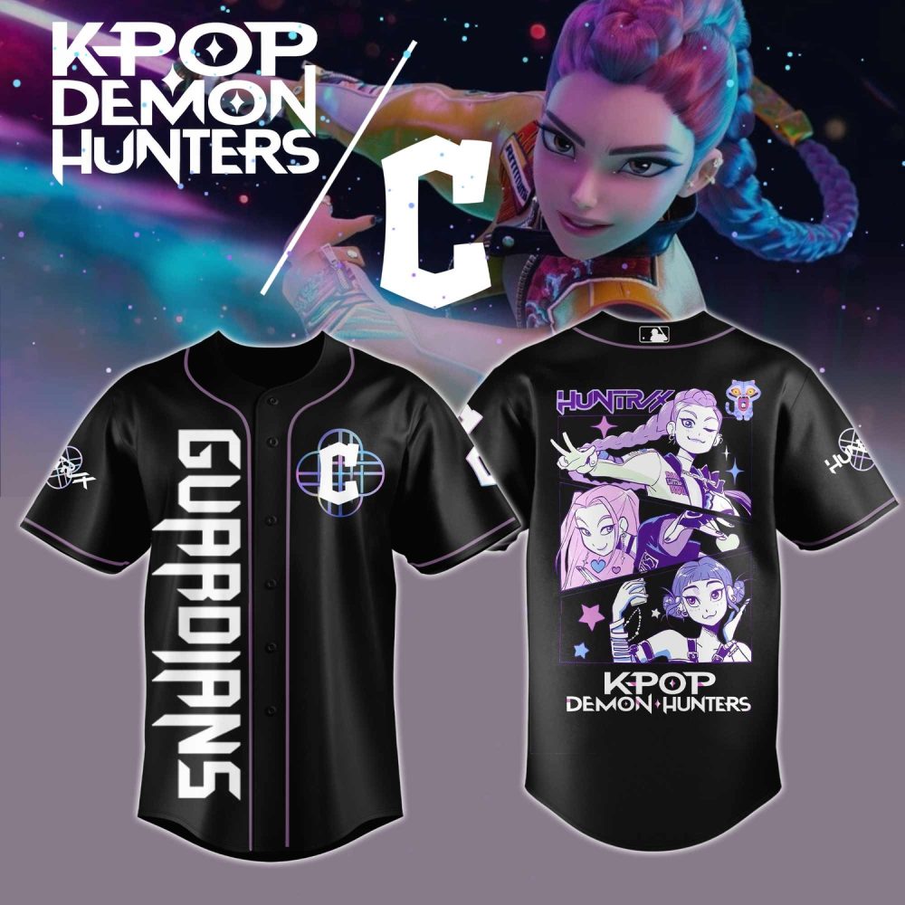 Cleveland Guardians 2026 Kpop Demon Hunters Mlb Fan Jersey