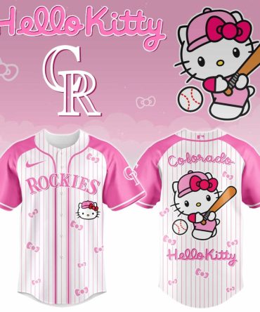 Colorado Rockies X Hello Kitty 2026 Limited Editions Jersey Ver 2