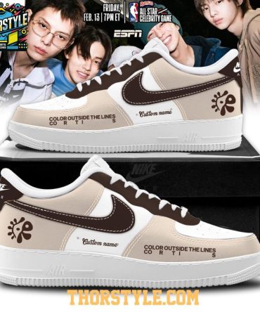 Cortis 2026 Color Outside The Lines Personalized Air Force 1 Shoes