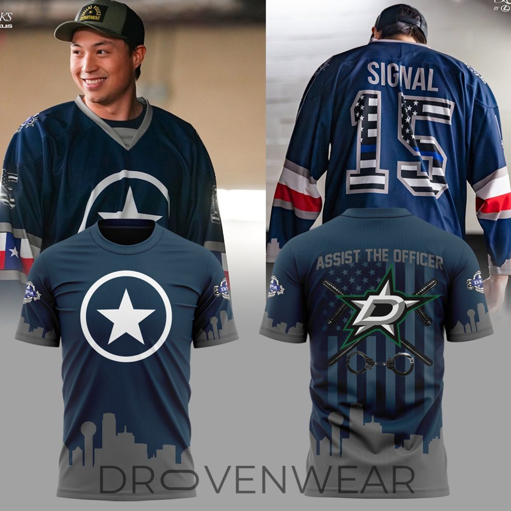 Dallas Stars "Robo Assist The Officer" Shirt
