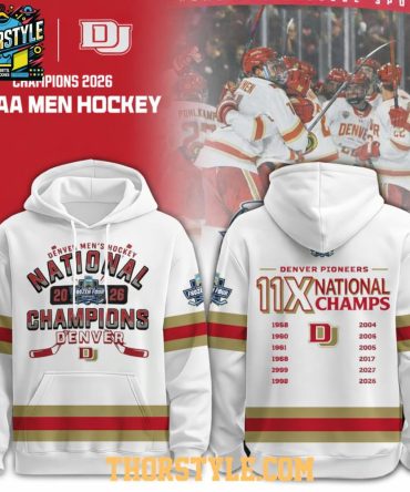 Denver Pioneers 11X National Champions 2026 Ncaa Hoodie T-Shirt