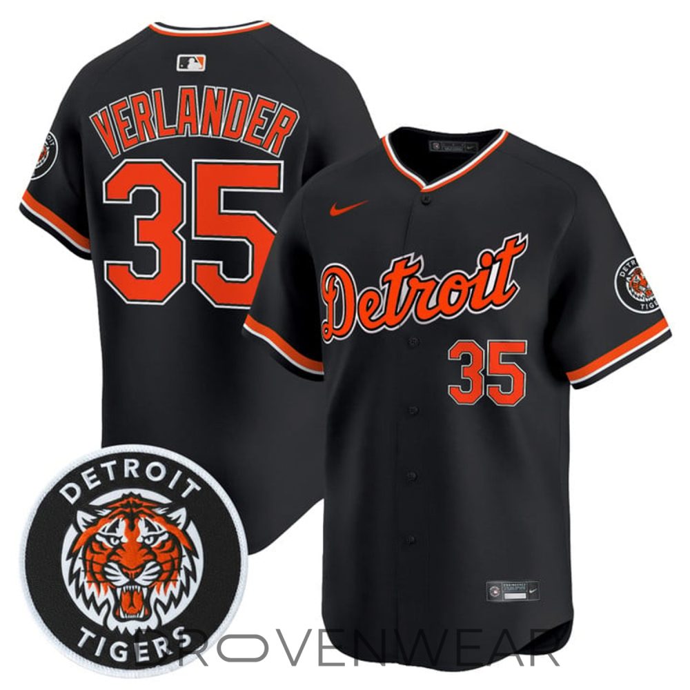 Detroit Tigers 2026 Alternate Vapor Premier Style Limited Baseball Jersey