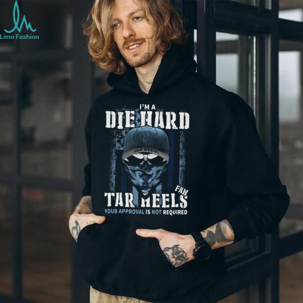 Die Hard Tar Heels Fan T Shirt - Image 2