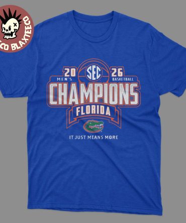 Florida Gators Men'S Basketball 2026 Sec Southeastern Conference Regular Season Champions Locker Room T-Shirt