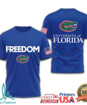 Florida Gators Official Ncaa Freedom 3D Shirt