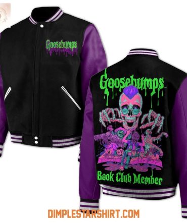 Goosebumps Book Club Member Baseball Jacket