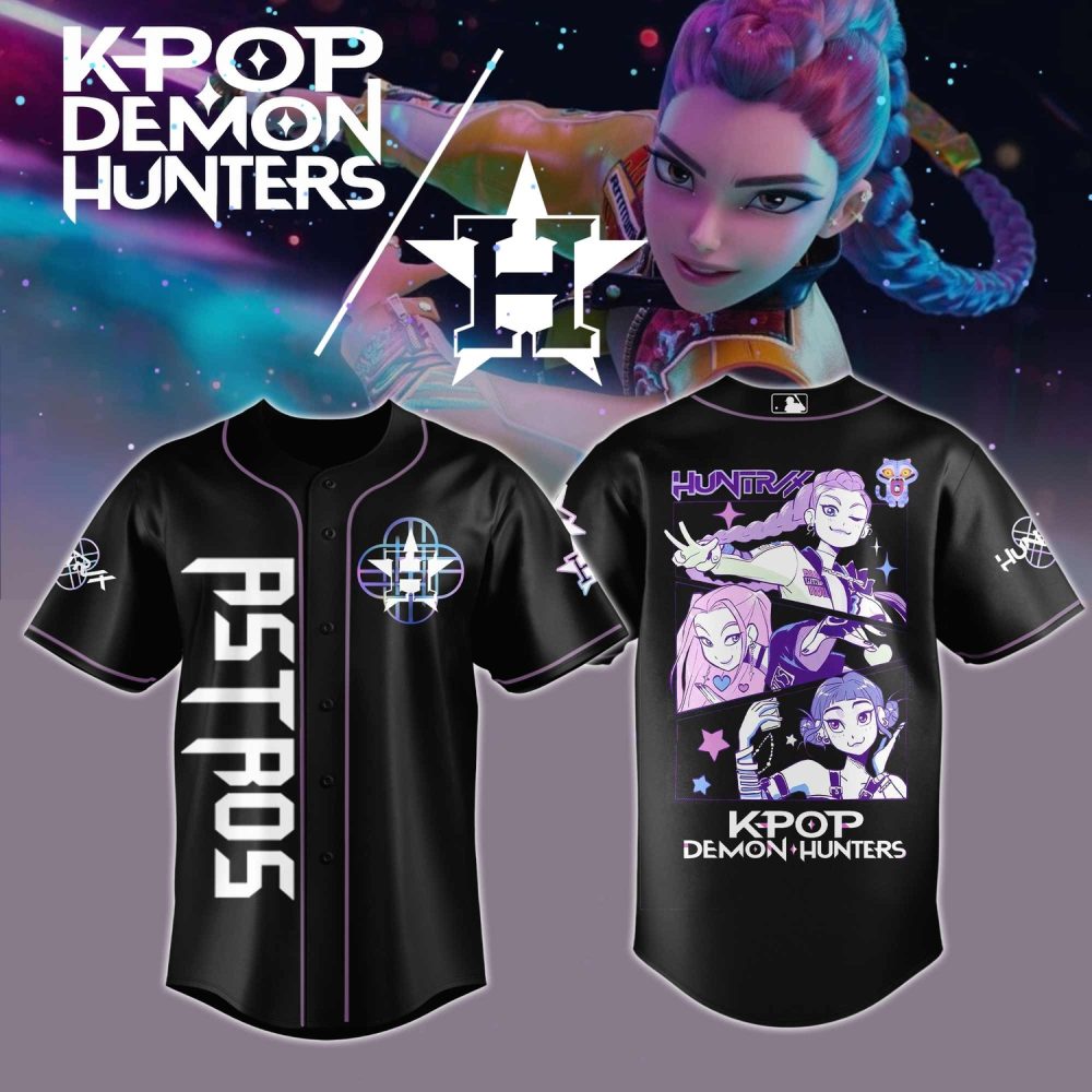 Houston Astros Mlb Kpop Demon Hunters 2026 Collector Jersey