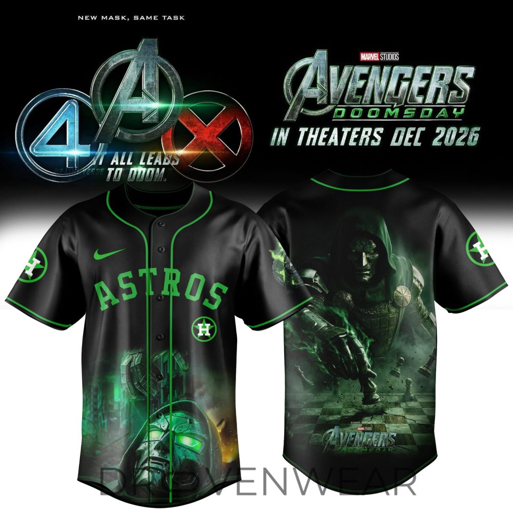 Houston Astros Mlb X Avengers Doomsday 2026 Doctor Doom Limited Jersey
