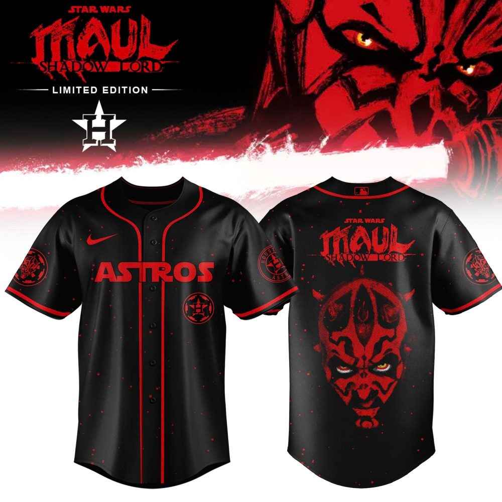 Houston Astros Star Wars Darth Maul 2026 Limited Jersey