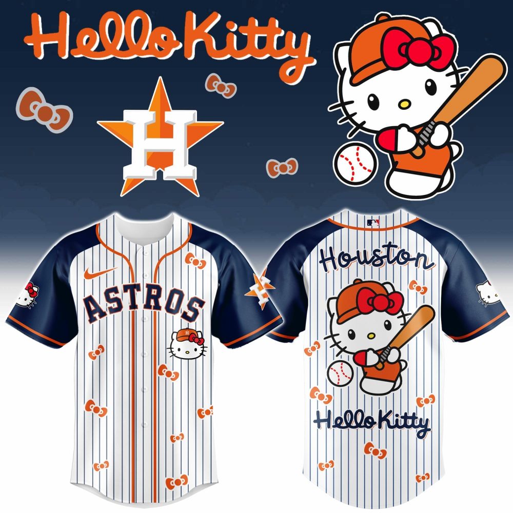 Houston Astros X Hello Kitty 2026 Limited Editions Jersey