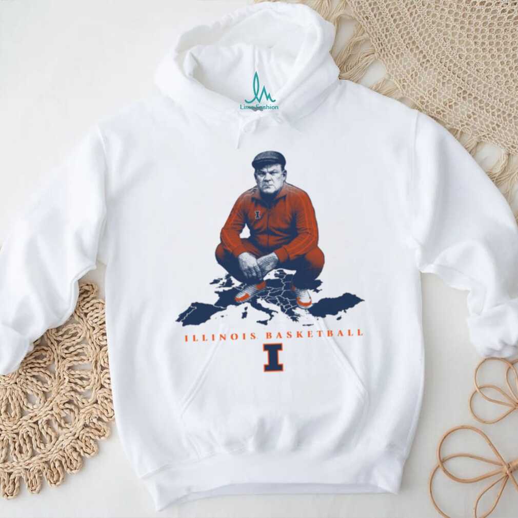 Illinois Basketball Bradimir T Shirt - Image 2