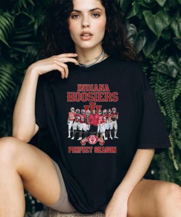 Indiana Hoosiers 2025 2026 Perfect Season Commemorative T Shirt