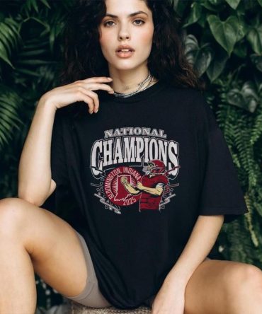 Indiana Hoosiers 2025 Cfp National Champions Bloomington Football Shirt