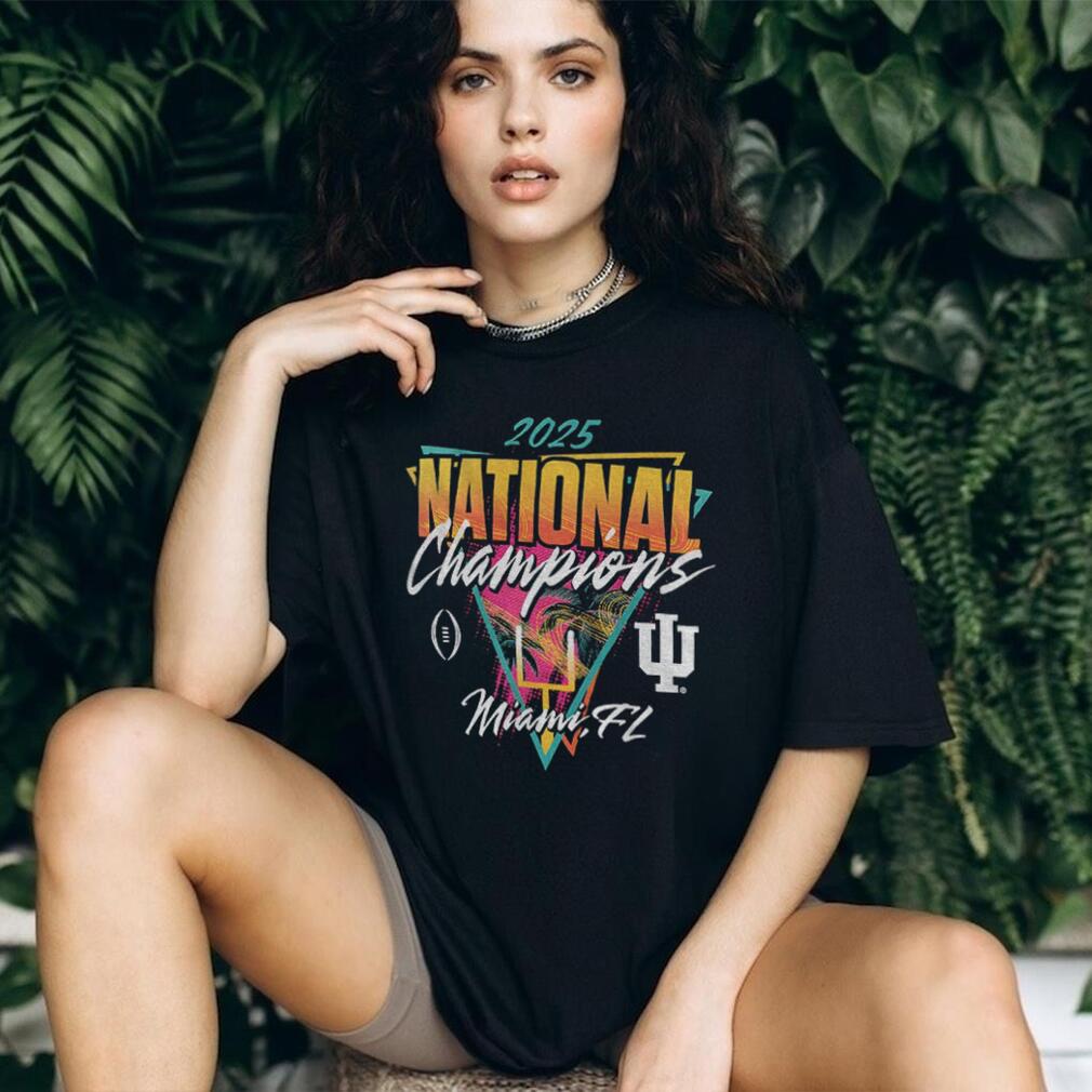 Indiana Hoosiers 2025 College Football National Champions Miami Fl Shirt