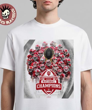 Indiana Hoosiers 2025 National Champions For The First Time T-Shirt