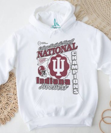 Indiana Hoosiers 2025 National Champions Vintage Cream Tshirt