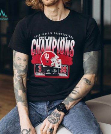 Indiana Hoosiers College Football Playoff 2026 Rose Bowl Champions Scoring Shirt