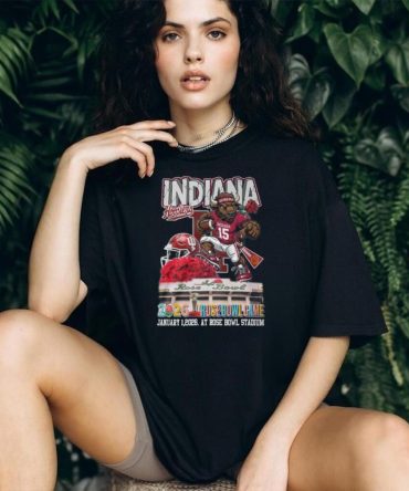 Indiana Hoosiers Football 2026 Rose Bowl Game Champions T Shirt