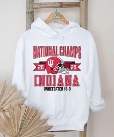 Indiana Hoosiers Football Helmet National Champions 2025 Tee