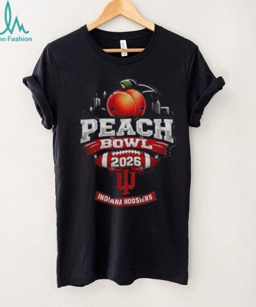 Indiana Hoosiers Football Peach Bowl Game 2026 City Skyline Shirt