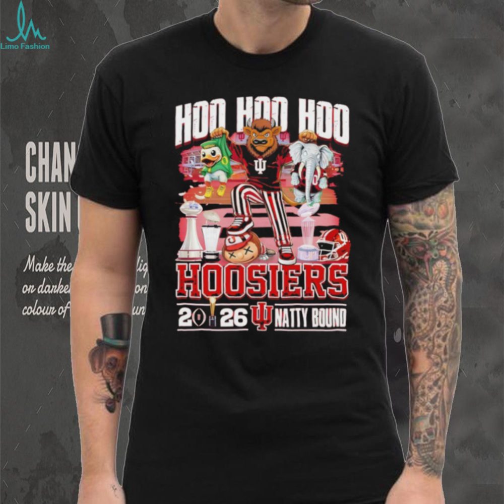 Indiana Hoosiers Hoo Hoo Hoo Hoosiers 2026 Natty Bound Shirt