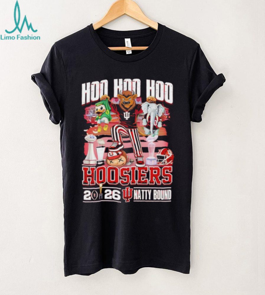 Indiana Hoosiers Hoo Hoo Hoo Hoosiers 2026 Natty Bound Shirt - Image 2
