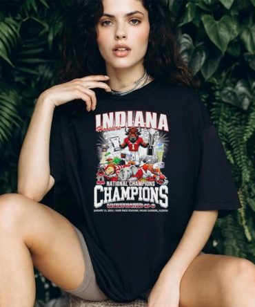 Indiana Hoosiers National Champions 16 0 Undefeated T Shirt