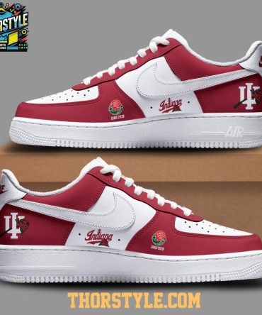 Indiana Hoosiers Rose Bowl Champions 2026 Personalized Air Force 1 Shoes