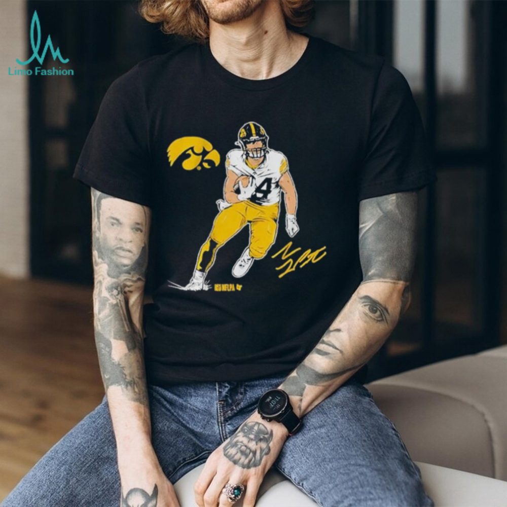 Iowa Football Sam Laporta Superstar Pose Shirt
