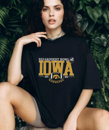 Iowa Hawkeyes 2025 Reliaquest Bowl Shirt