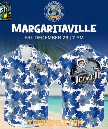Jacksonville Icemen X Margaritaville Night 2026 Hawaiian Shirt