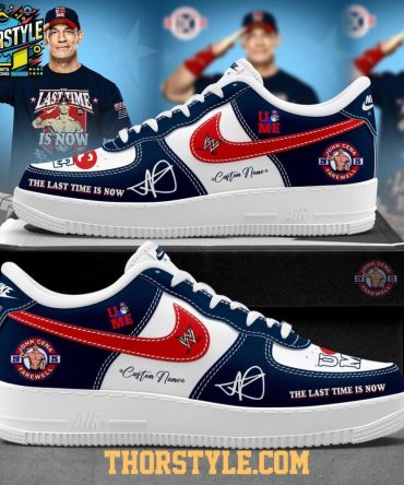 John Cena The Last Time Is Now Farewell 2025 Personalized Air Force 1 Shoes