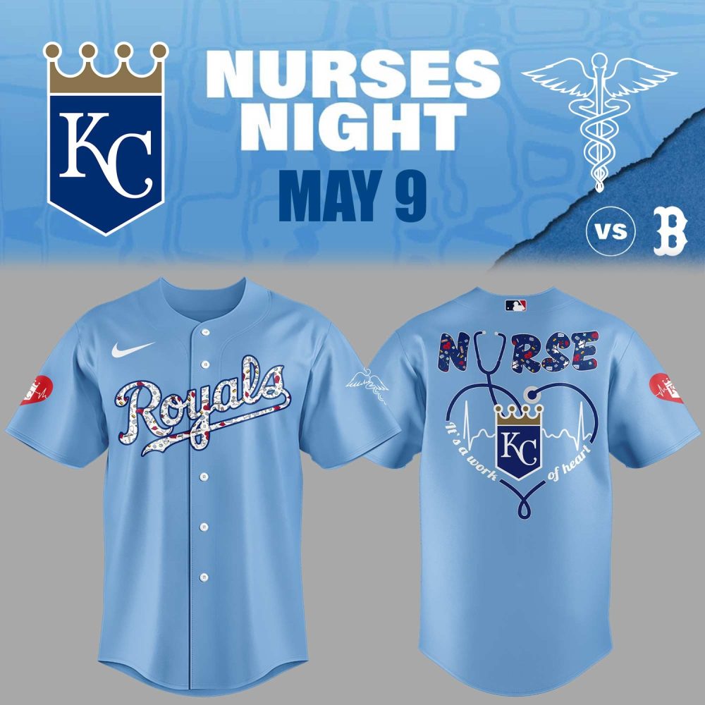 Kansas City Royals 2026 Nurses Appreciation Night Mlb Jersey