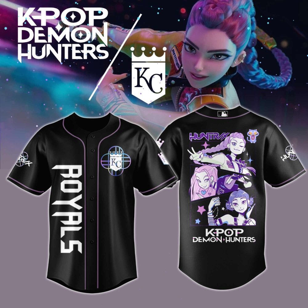 Kansas City Royals Kpop Demon Hunters 2026 Mlb Special Jersey