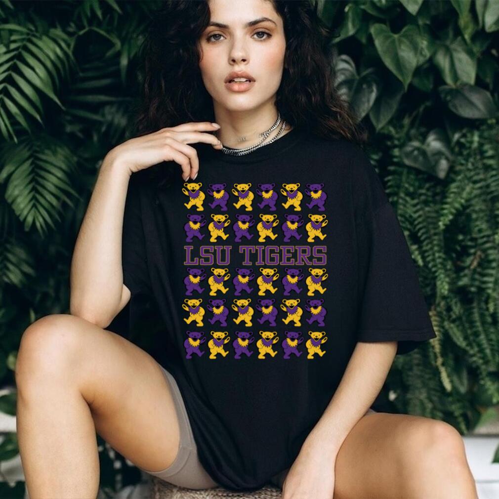 Lsu Grateful Dead Dancing Bears Logo Shirt