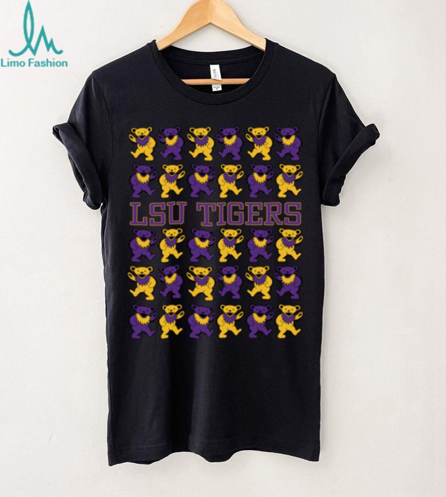 Lsu Grateful Dead Dancing Bears Logo Shirt - Image 2