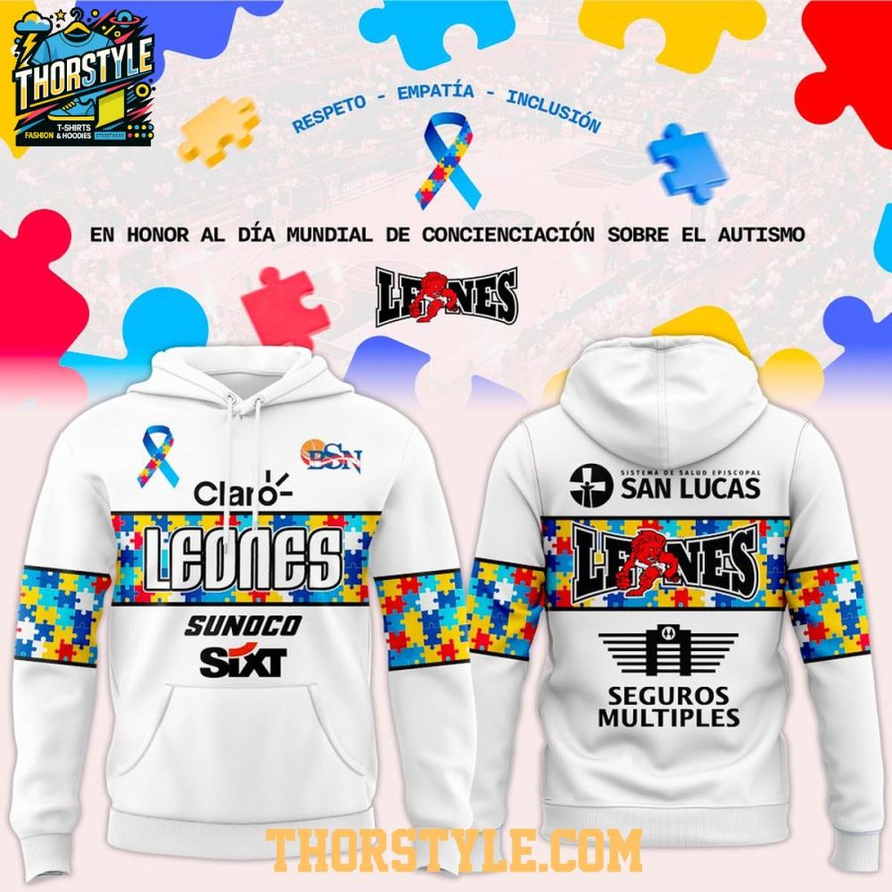 Leones De Ponce Bsn 2026 Autism Awareness Hoodie T-Shirt
