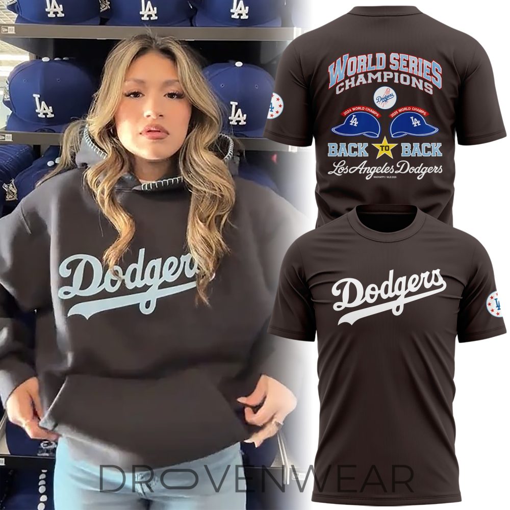 Limited Edition Madhappy X Los Angeles Dodgers Tshirt